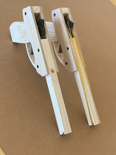 Artisan Rubber Band Shooters