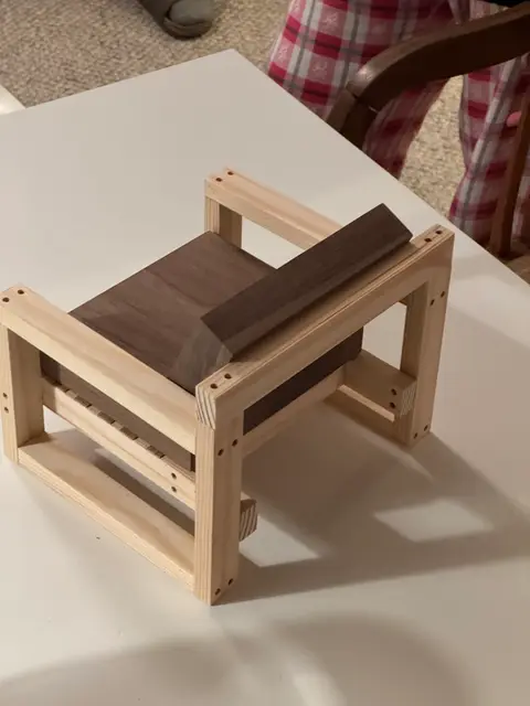 Heavy Simple Armchair