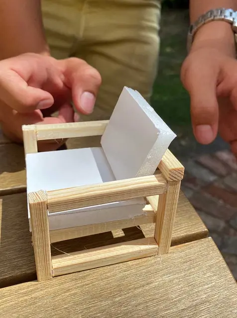 Heavy Simple Armchair