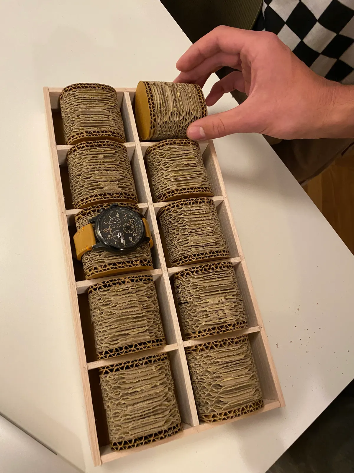 Paper Watch Box